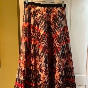 Anthropologie Multicolor A-Line Skirt